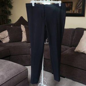 NWT Worthington ladies slim leg sz 18 black dress pants
